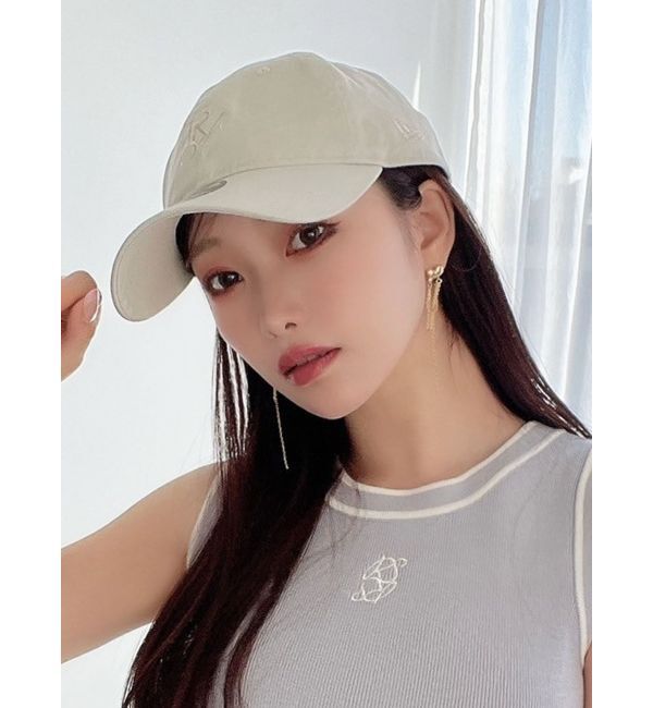 RESEXXY「【NEWERA】刺繍ロゴキャップ」|キャップ・キャスケット|ベージュ