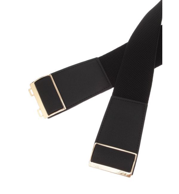 RESEXXY「スクエアバックルゴムベルト」|ベルト|