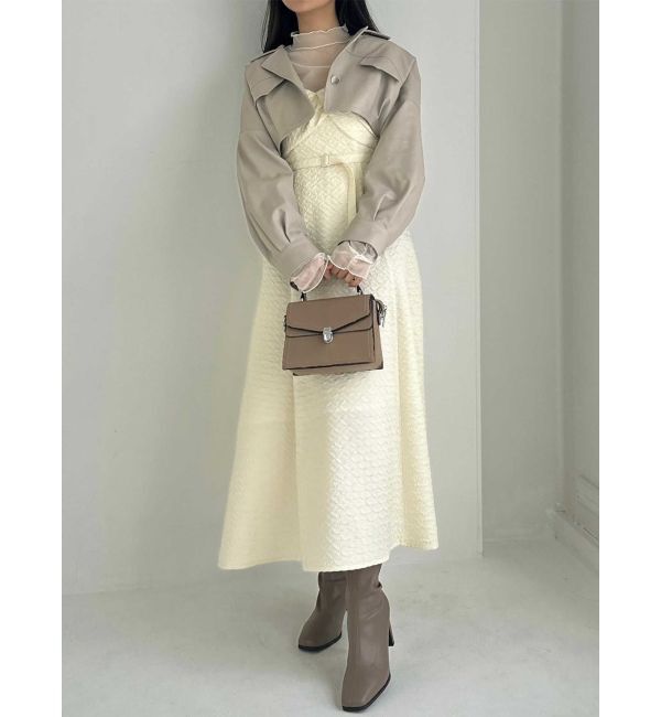 dazzlin「ショートカーブライダースジャケット」|ライダースジャケット|