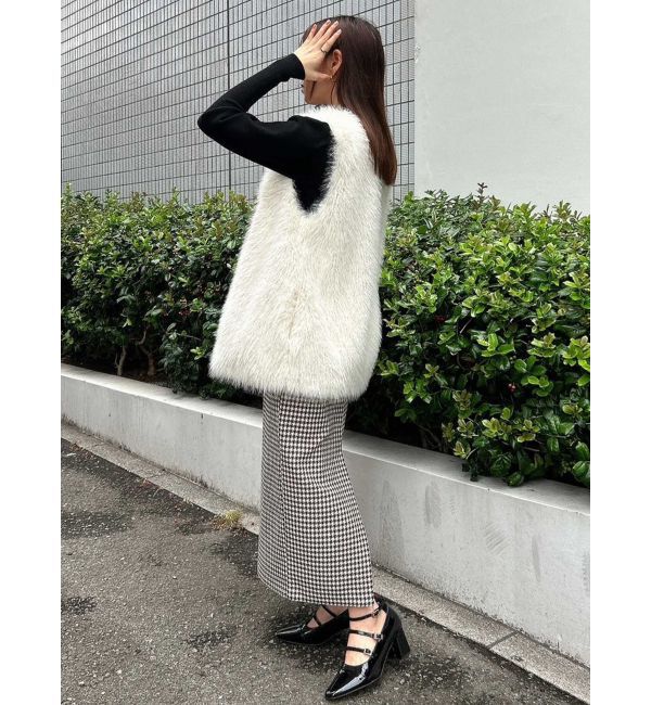 dazzlin「ソフティーファーベスト」|ベスト・ジレ|