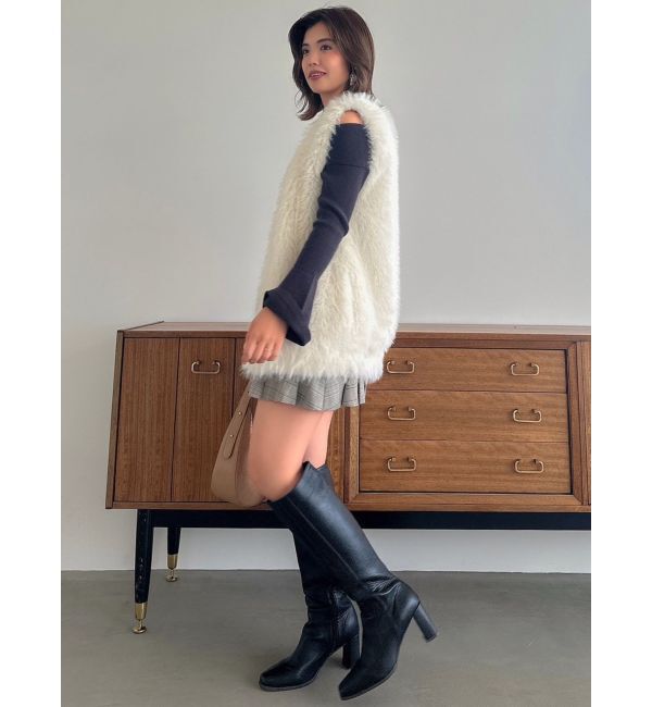 dazzlin「ソフティーファーベスト」|ベスト・ジレ|