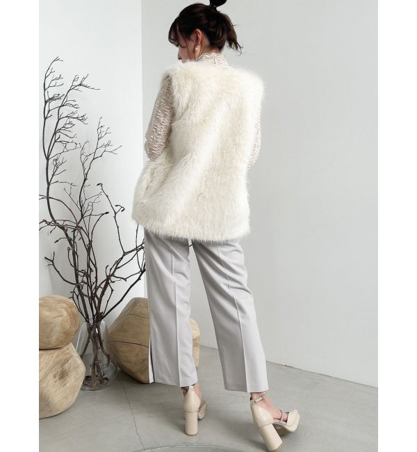 dazzlin「ソフティーファーベスト」|ベスト・ジレ|