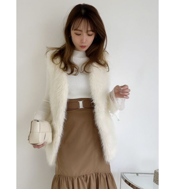 dazzlin「ソフティーファーベスト」|ベスト・ジレ|