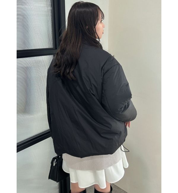 dazzlin「スタンドミドルブルゾン」|ブルゾン・スタジャン|