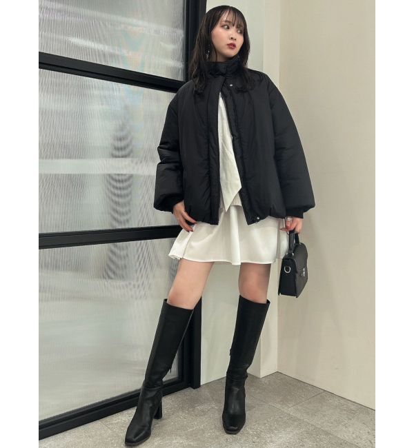 dazzlin「スタンドミドルブルゾン」|ブルゾン・スタジャン|