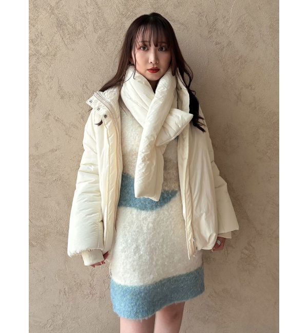 dazzlin「スタンドミドルブルゾン」|ブルゾン・スタジャン|