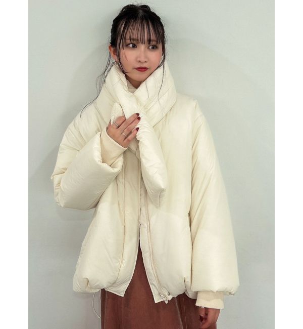 dazzlin「スタンドミドルブルゾン」|ブルゾン・スタジャン|