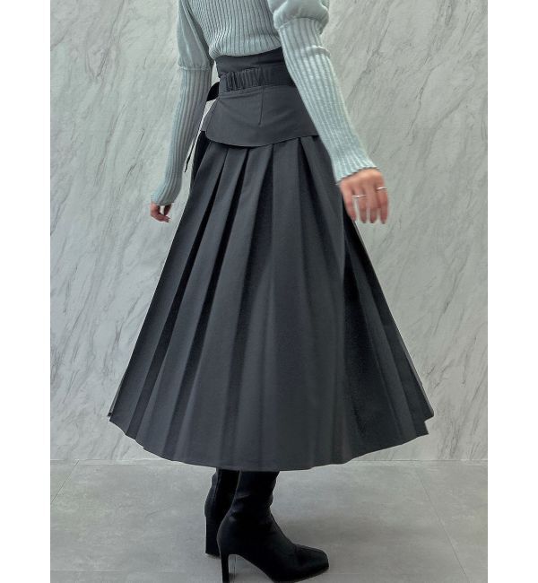 dazzlin「チュールレイヤードプリーツスカート」|スカート|