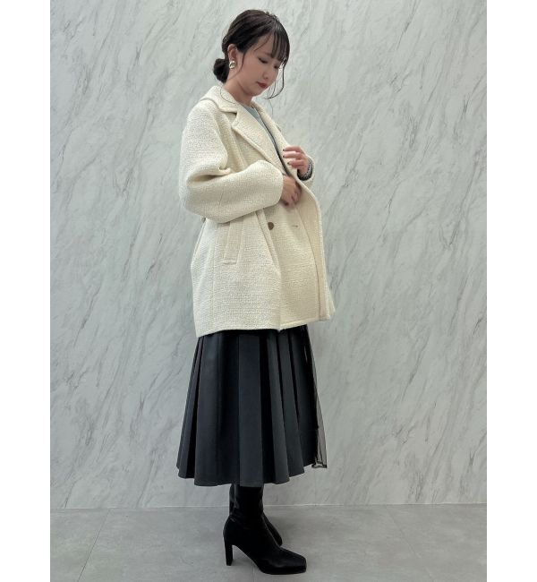 dazzlin「チュールレイヤードプリーツスカート」|スカート|