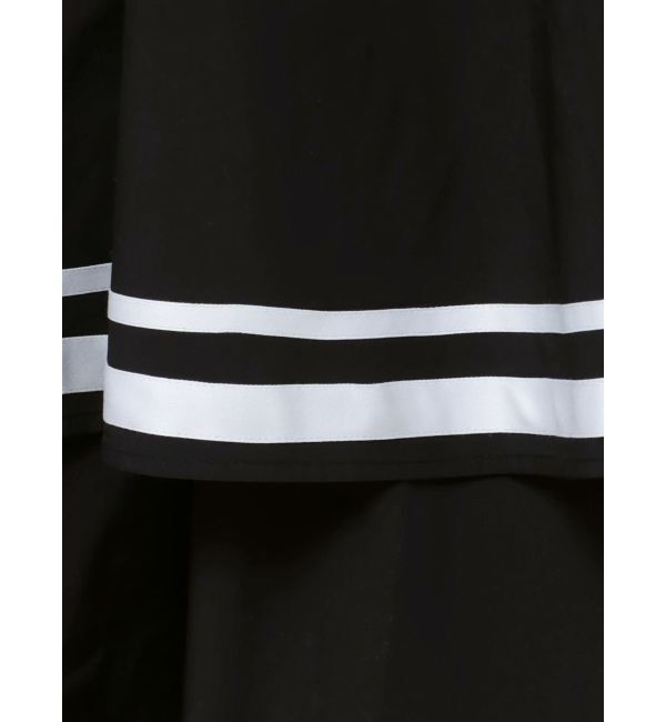 dazzlin「バイカラーラインティアードスカート」|スカート|