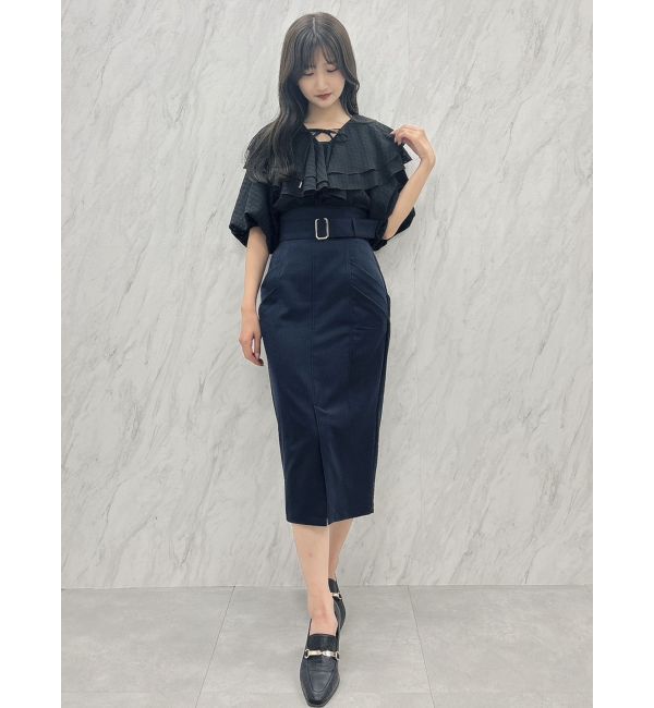 dazzlin「タイトギャザータックスカート」|スカート|