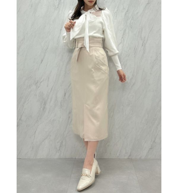 dazzlin「タイトギャザータックスカート」|スカート|