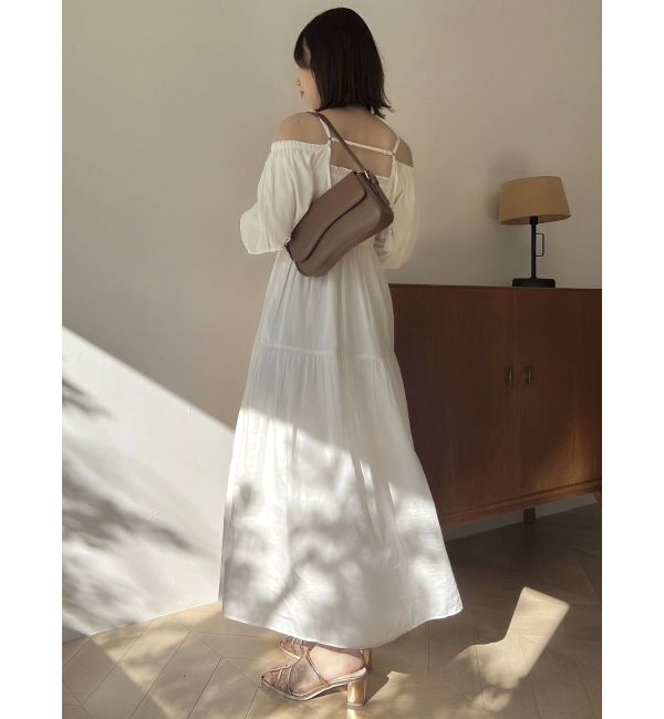 dazzlin「バックオープンボリュームコットンワンピース」|ワンピース|