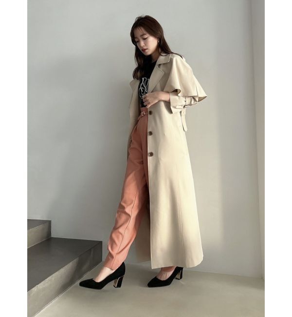 dazzlin「ハイウエストタックテーパードパンツ」|その他|