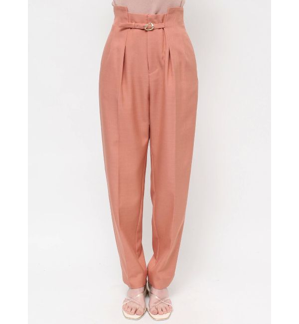 dazzlin「ハイウエストタックテーパードパンツ」|その他|