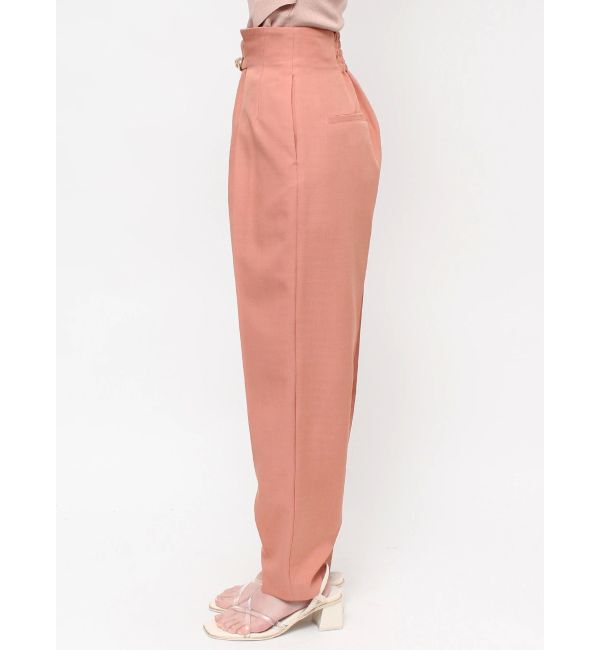 dazzlin「ハイウエストタックテーパードパンツ」|その他|