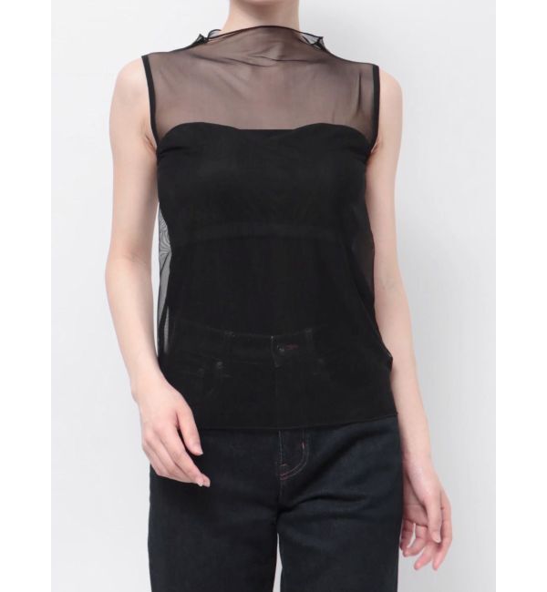 dazzlin「カップ付シアーインナー」|タンクトップ|