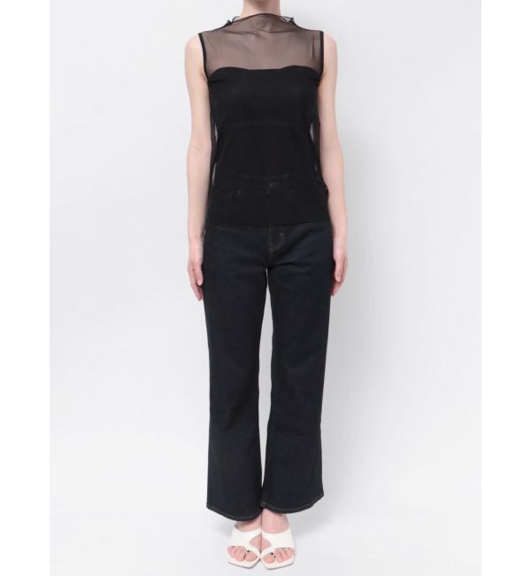 dazzlin「カップ付シアーインナー」|タンクトップ|