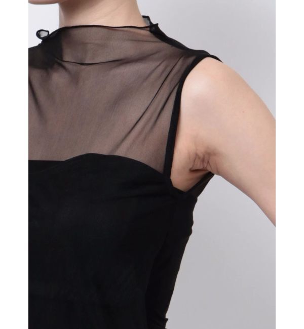 dazzlin「カップ付シアーインナー」|タンクトップ|