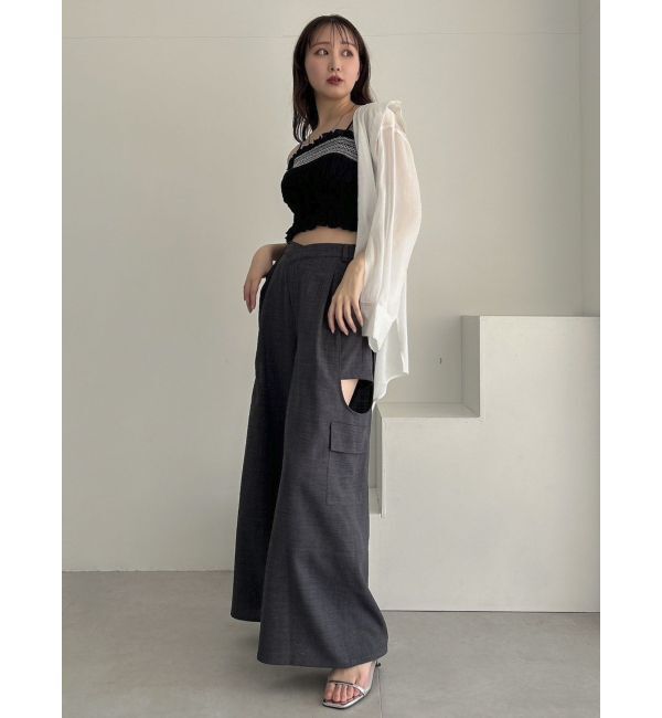 dazzlin「サイドオープンカーゴワイドパンツ」|その他|