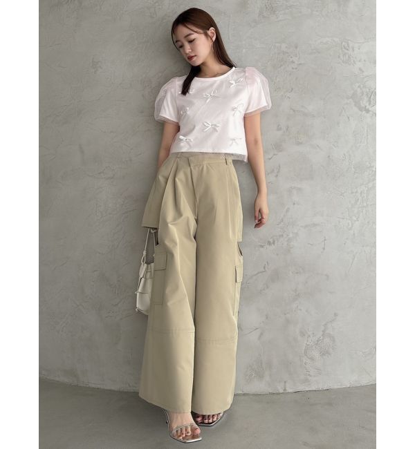 dazzlin「サイドオープンカーゴワイドパンツ」|その他|