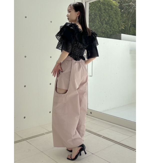 dazzlin「サイドオープンカーゴワイドパンツ」|その他|