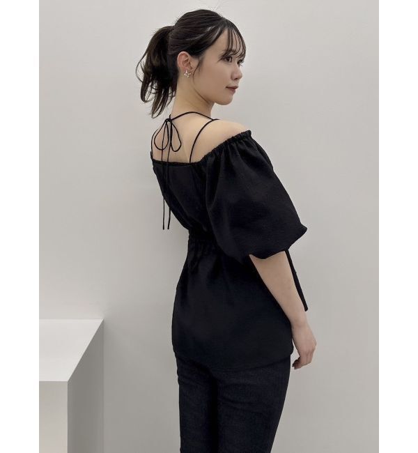 dazzlin「【SETUP】ビスチェレイヤードペプラムブラウス※セットアップ対応」|シャツ・ブラウス|