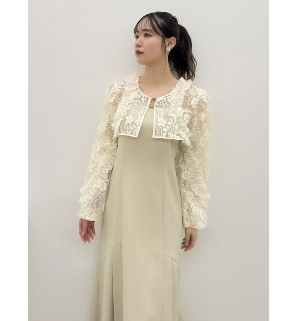 dazzlin「2ピースフリルボレロワンピース」|ワンピース|