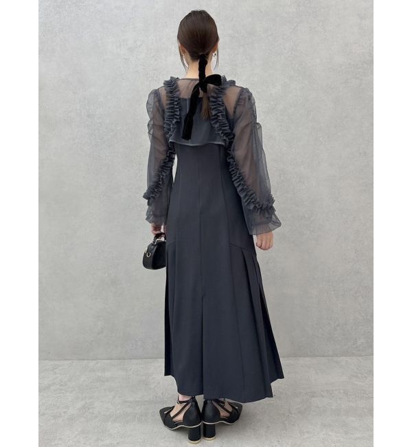 dazzlin「2ピースフリルボレロワンピース」|ワンピース|