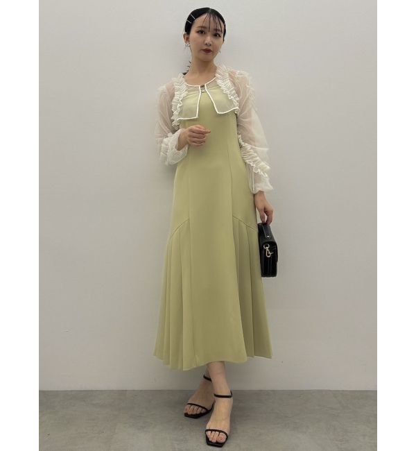 dazzlin「2ピースフリルボレロワンピース」|ワンピース|