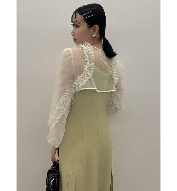 dazzlin「2ピースフリルボレロワンピース」|ワンピース|