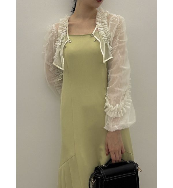 dazzlin「2ピースフリルボレロワンピース」|ワンピース|