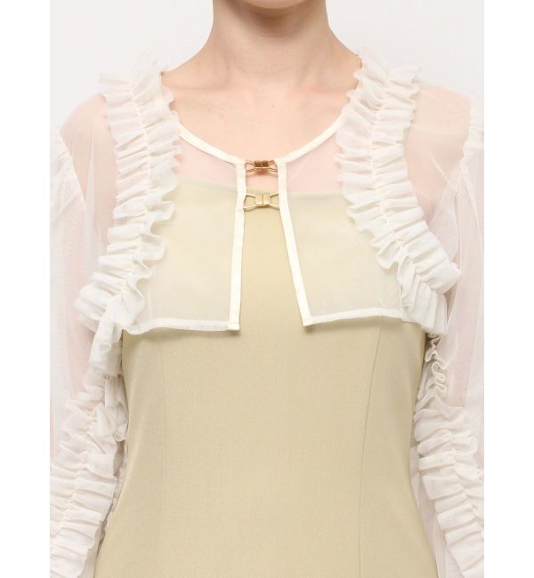 dazzlin「2ピースフリルボレロワンピース」|ワンピース|