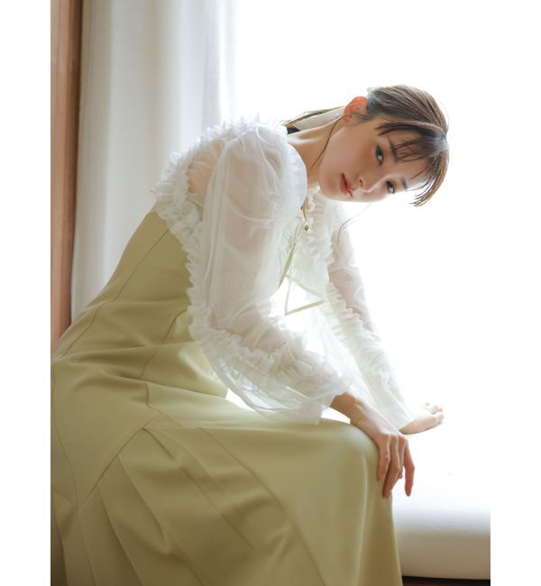 dazzlin「2ピースフリルボレロワンピース」|ワンピース|