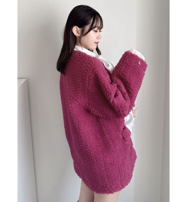 dazzlin「ボアフレンチブルゾン」|ブルゾン・スタジャン|