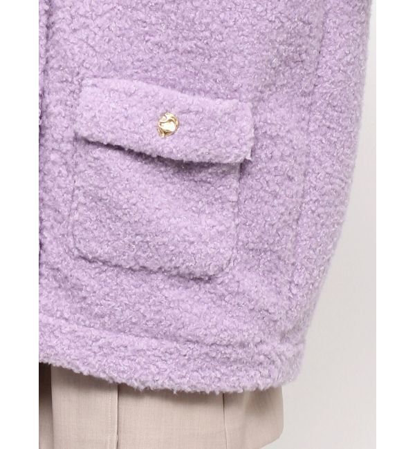 dazzlin「ボアフレンチブルゾン」|ブルゾン・スタジャン|