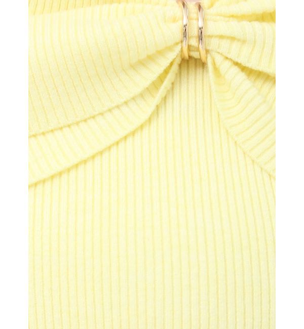 dazzlin「ツイストパーツニットトップス」|ニット・セーター|