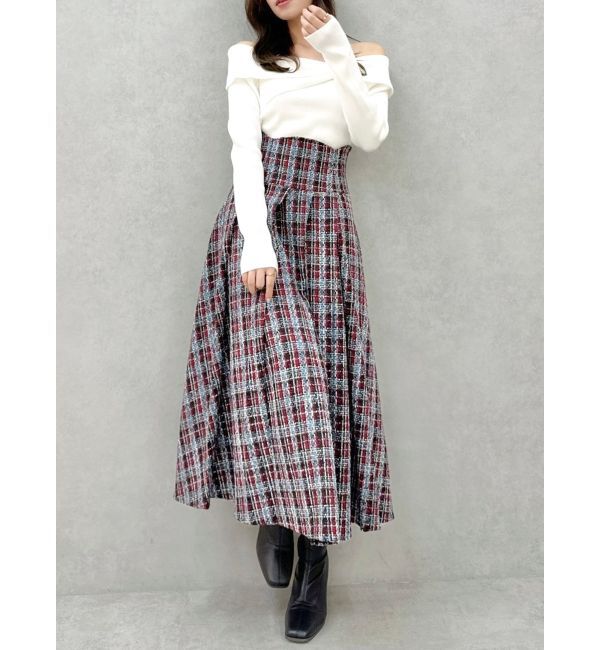 dazzlin「ツイストパーツニットトップス」|ニット・セーター|