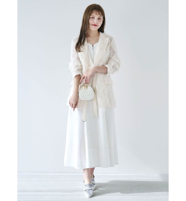 dazzlin「ステッチジャンスカ」|ジャンパースカート|