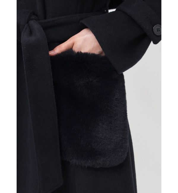 dazzlin「ポケファートレンチコート」|トレンチコート|