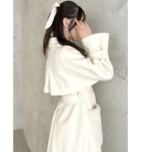 dazzlin「ポケファートレンチコート」|トレンチコート|