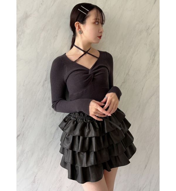 dazzlin「フリルミニスカートⅡ」|スカート|