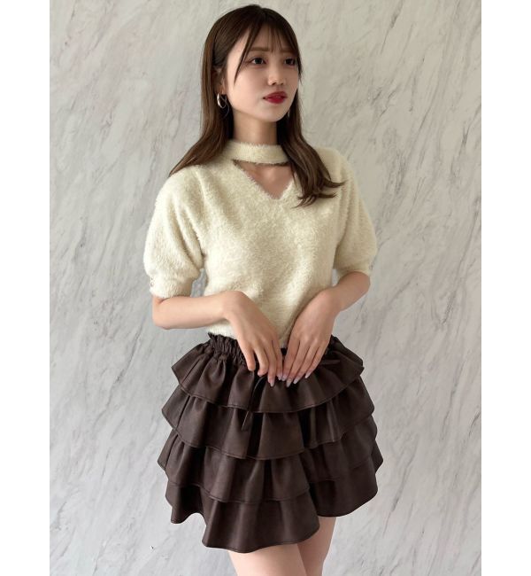dazzlin「フリルミニスカートⅡ」|スカート|