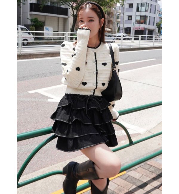 dazzlin「フリルミニスカートⅡ」|スカート|