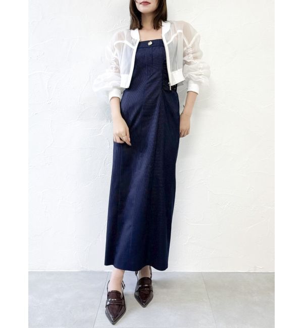 dazzlin「ドロストギャザーシアーブルゾン」|ブルゾン・スタジャン|