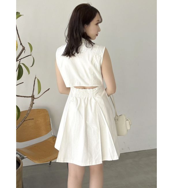 dazzlin「スイッチングタックミニワンピース」|ワンピース|