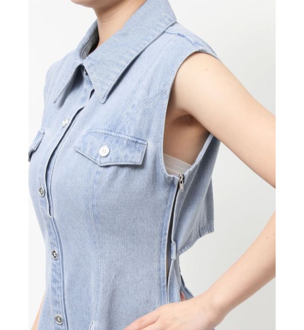 dazzlin「スイッチングタックミニワンピース」|ワンピース|