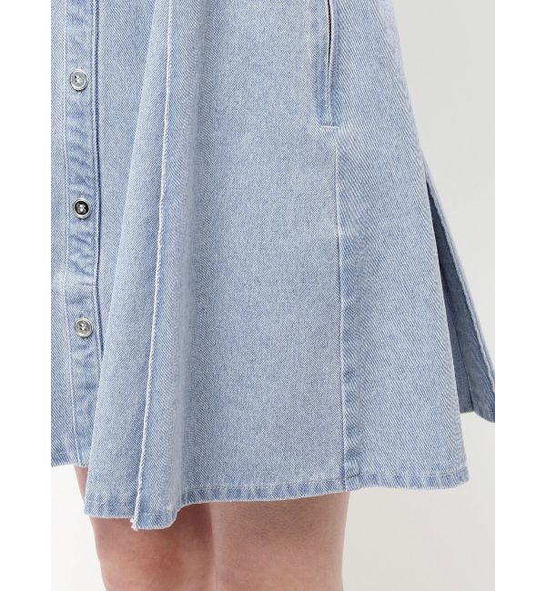 dazzlin「スイッチングタックミニワンピース」|ワンピース|