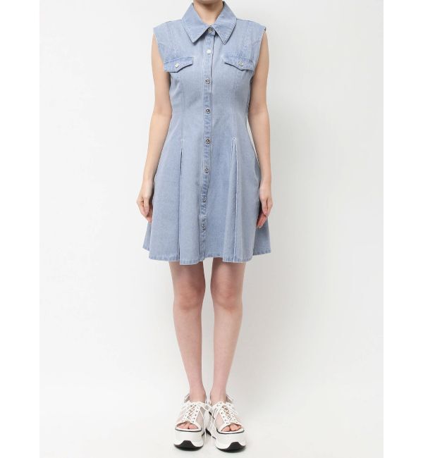 dazzlin「スイッチングタックミニワンピース」|ワンピース|