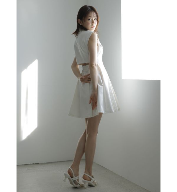 dazzlin「スイッチングタックミニワンピース」|ワンピース|